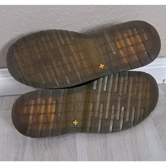 Dr. Martens Mens 12M Orson AW004 Brown Smooth Leather Slip On Dress Shoe Loafer - Picture 8 of 8